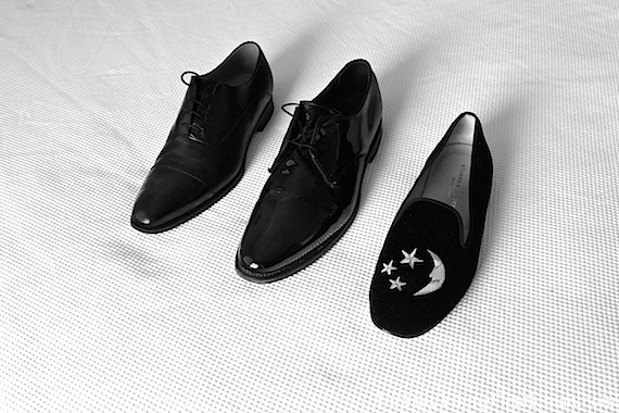 what shoes to wear with a tuxedo