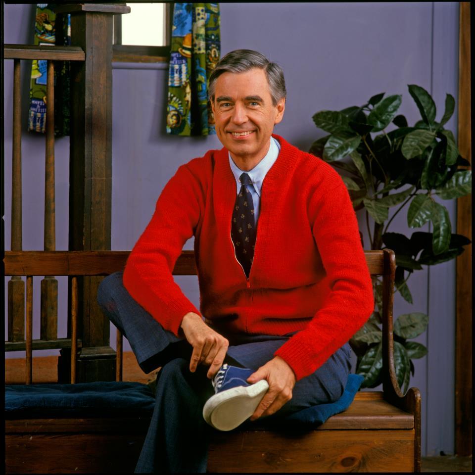 mr rogers red sweater
