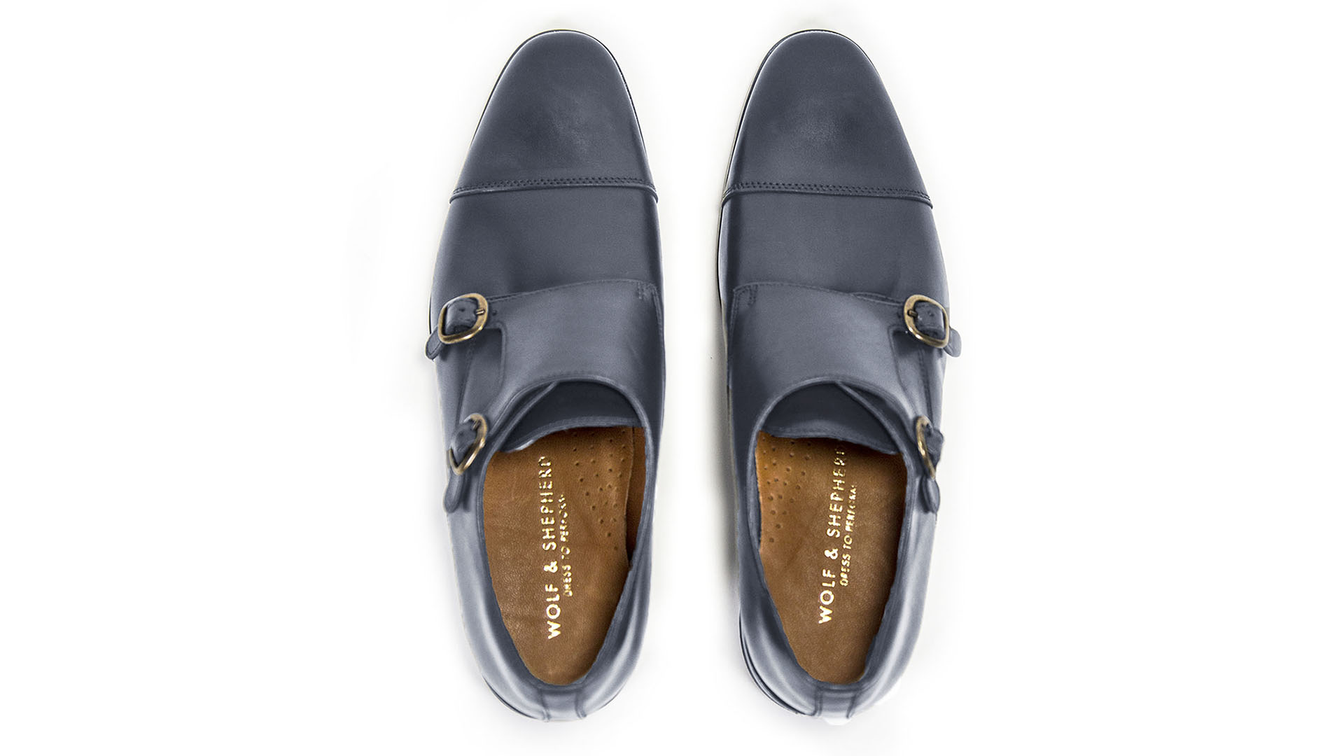 wolf and shepherd gambit double monk strap shoe review